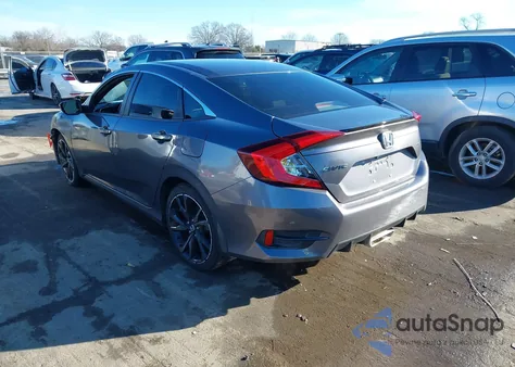 2020 Honda Civic Sport из США, поврежденный, VIN 2HGFC2F80LH529119